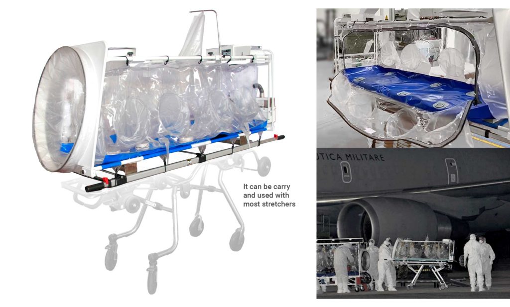 Isolation Stretcher – Biocontainment Systems | Sago Medica